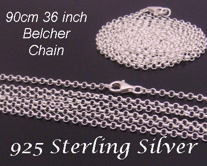 Sterling Silver Long Chain 90cm 36" x 2mm | Long Chain - Click Image to Close