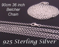 Sterling Silver Long Chain 90cm 36" x 2mm | Long Chain